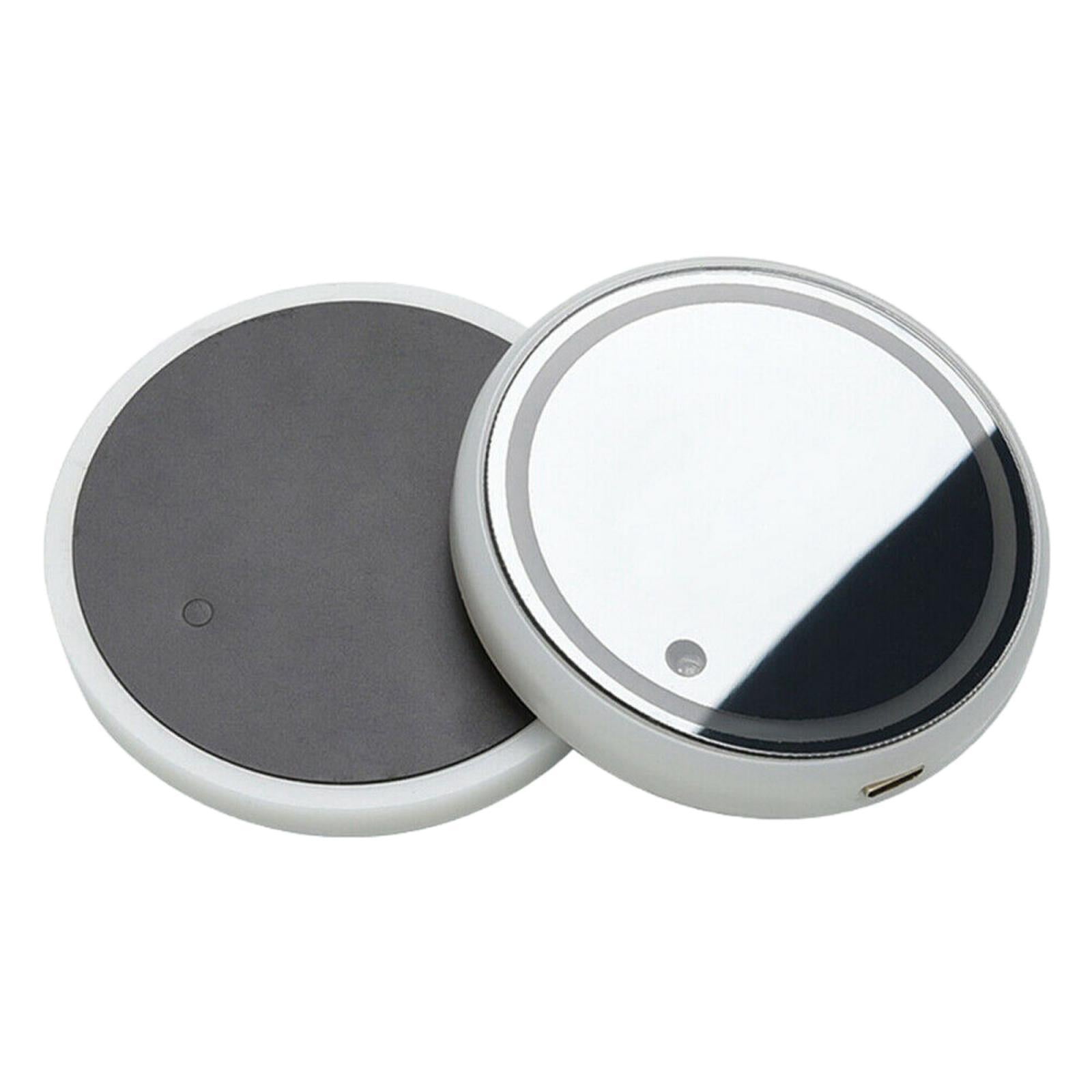 2Pcs Car Logo LED Cup Pad Holder Light USB Charging Mat Luminescent Cup Pads Style 04