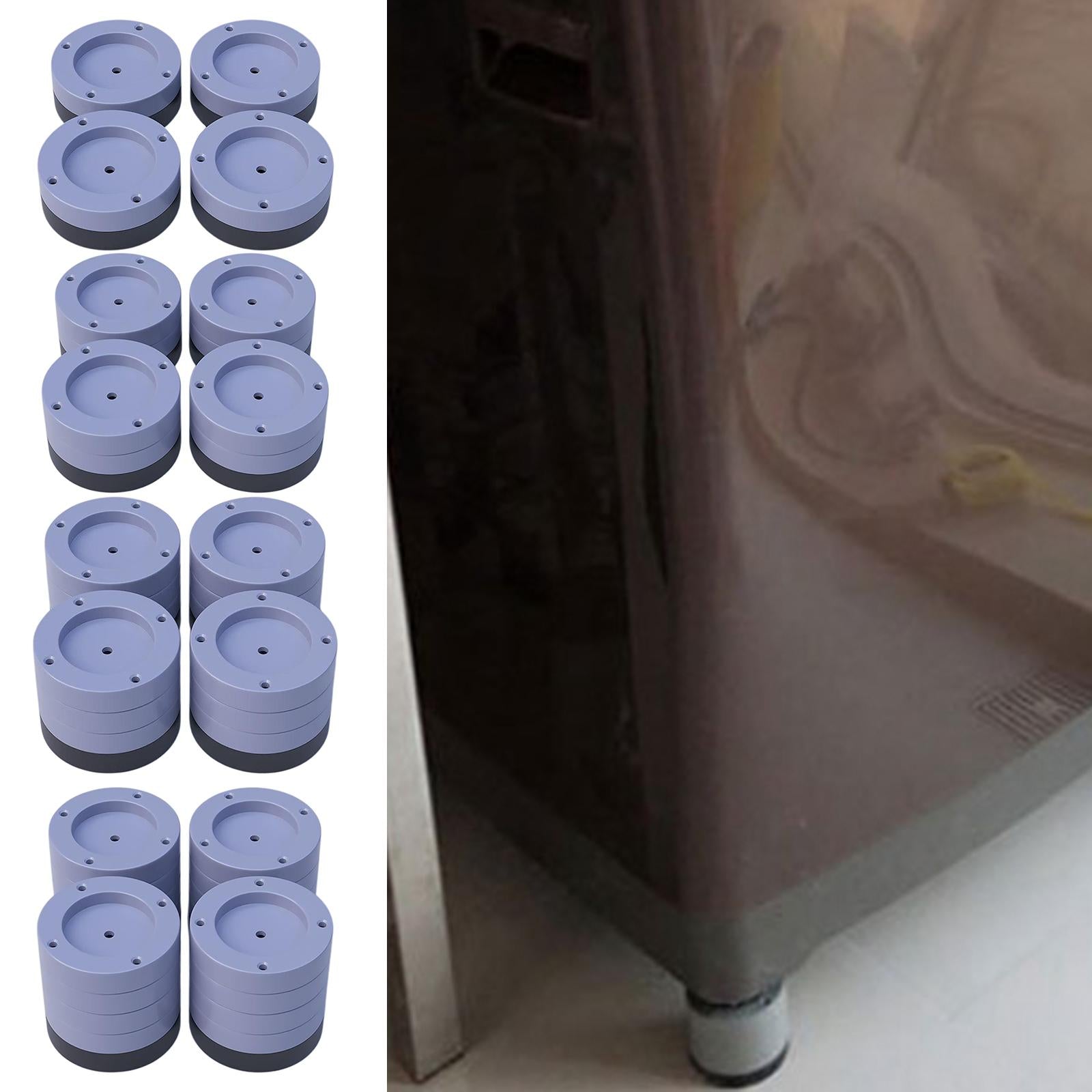 4x Washing Machine Shock Anti Vibration Feet Pads Washer Dryer Mat 1.5cm
