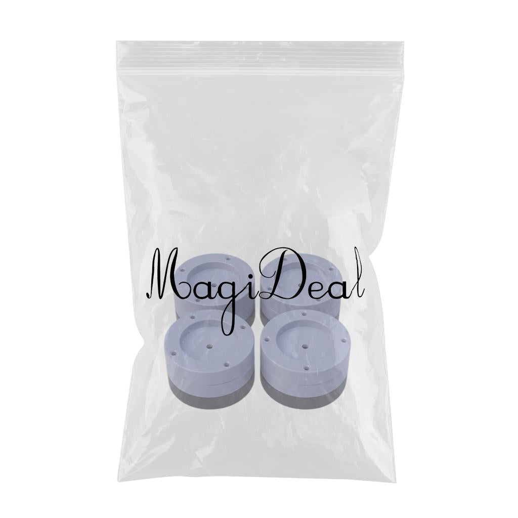 4x Washing Machine Shock Anti Vibration Feet Pads Washer Dryer Mat 2.5cm