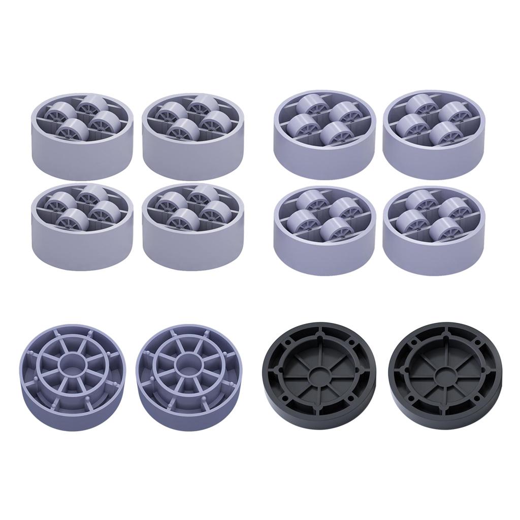 Anti Vibration Washer Feet Pads Universal Washing Machine Anti-Skid Roller Type A