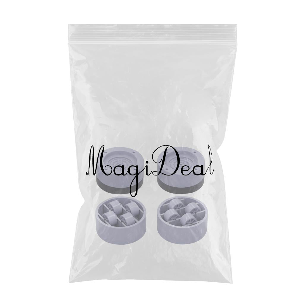 Anti Vibration Washer Feet Pads Universal Washing Machine Anti-Skid Roller Type B