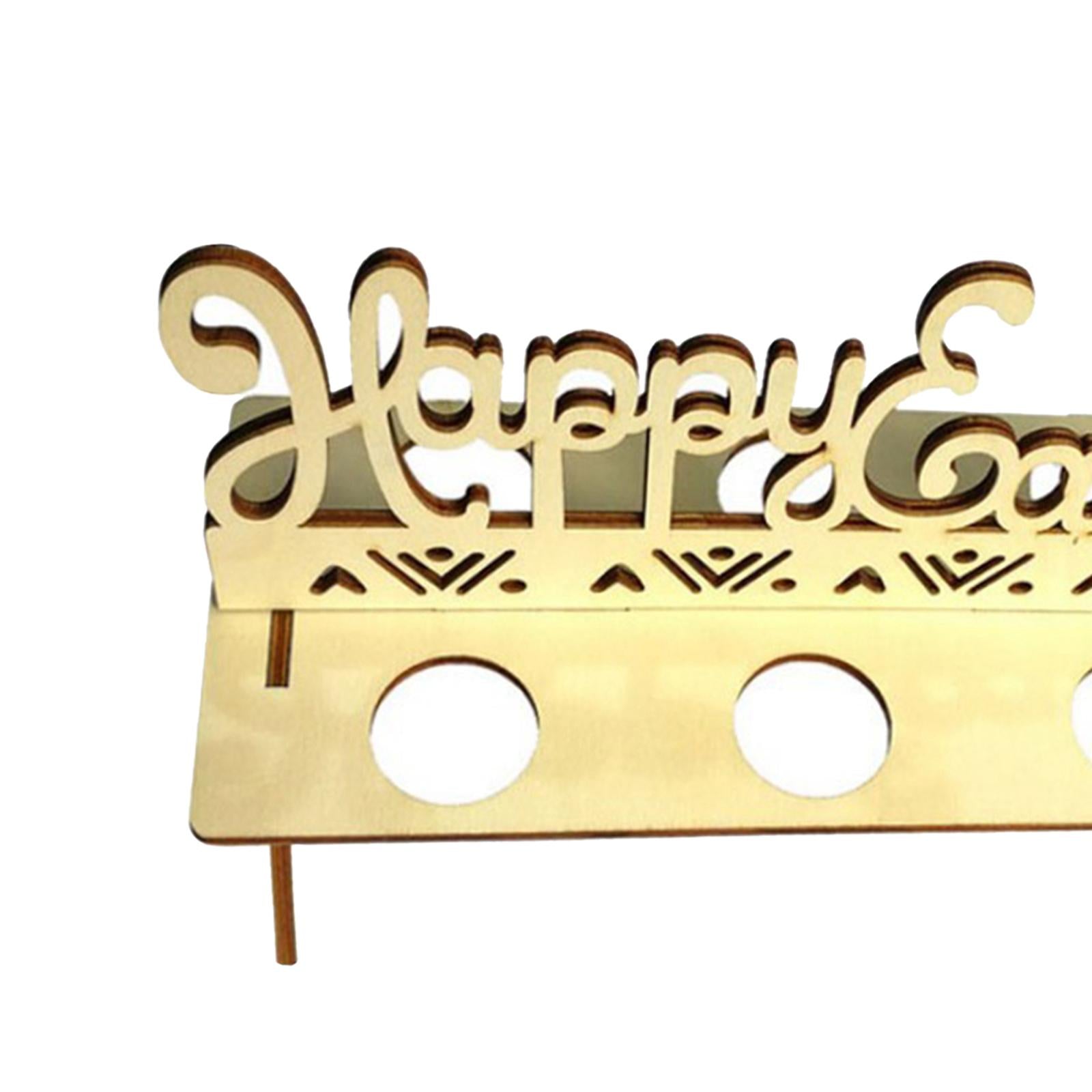 Easter Egg Storage Rack Holder Rabbit/Hen/Happy Easter Decorations for Home Style3