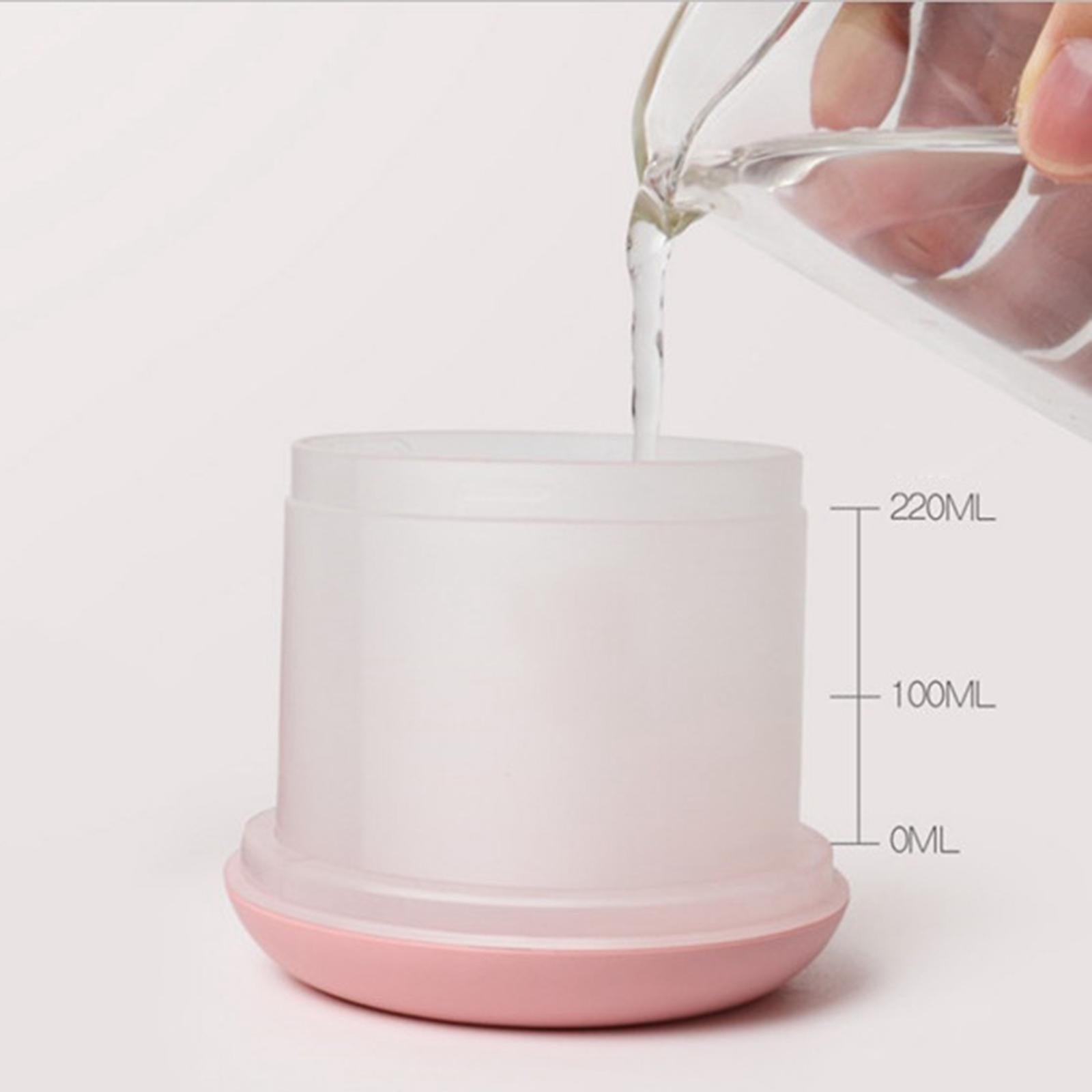 Mini USB Humidifier 250ml Mist Humidifier w/ LED Night Light Quiet Operation Pink