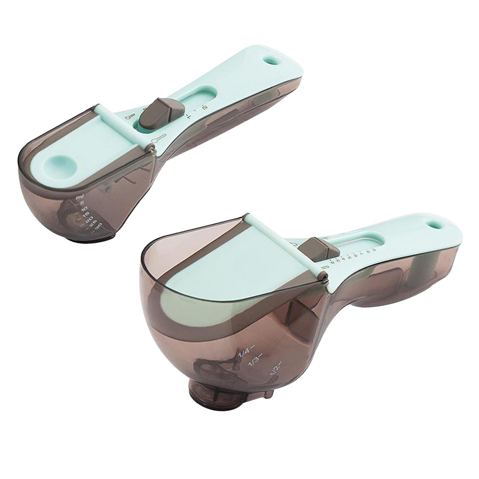 2pcs Adjustable Measuring Spoons for Kitchen Accessories Tool