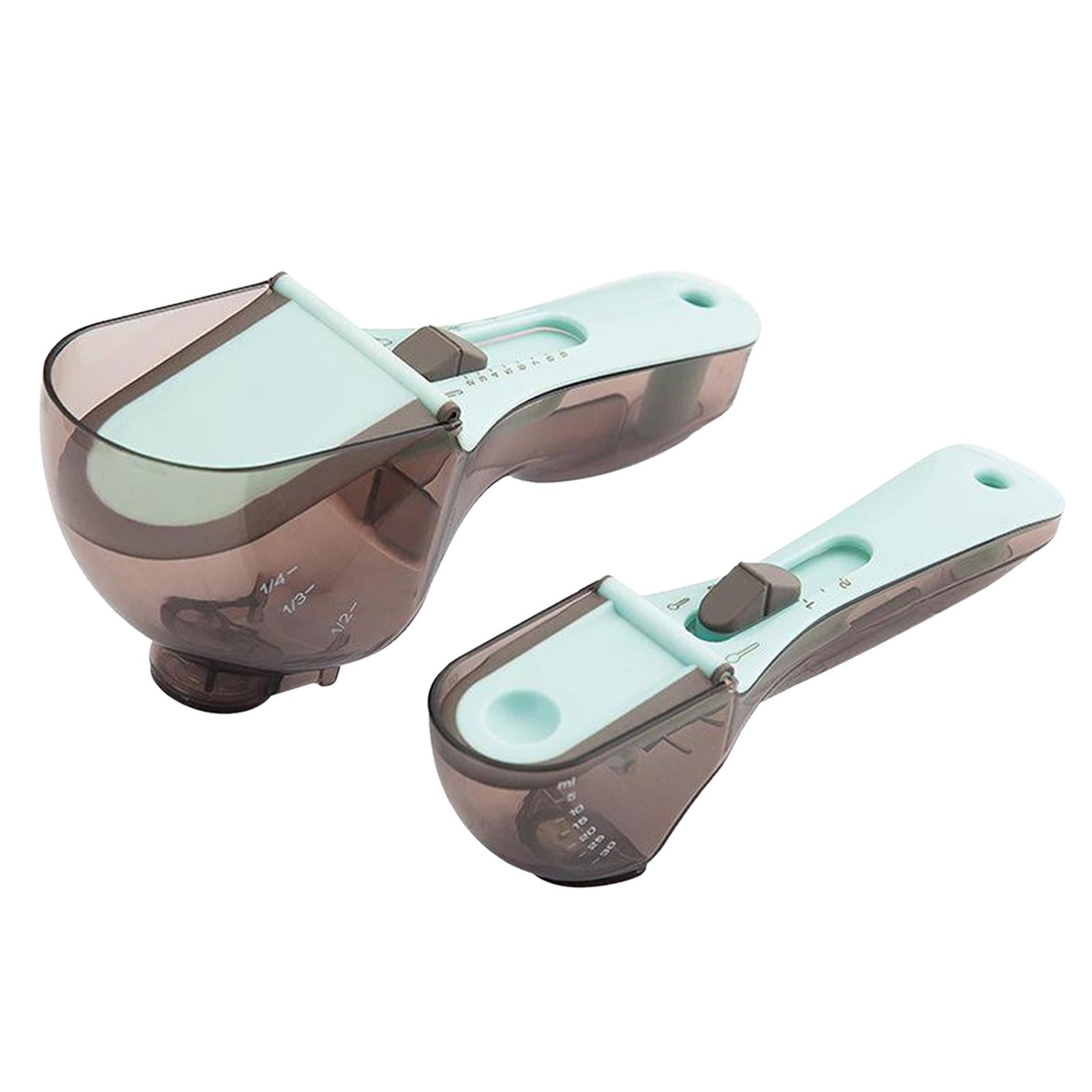 2pcs Adjustable Measuring Spoons for Kitchen Accessories Tool