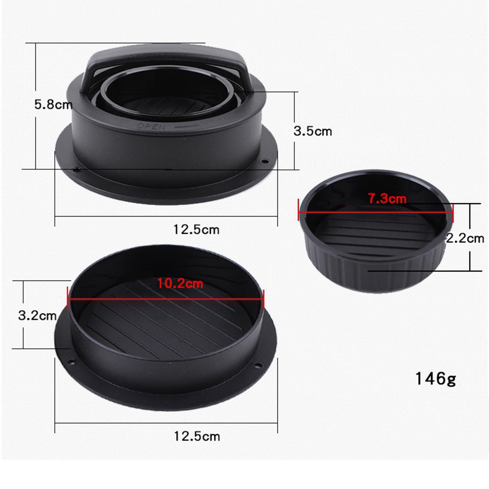 3 in1 Stuffed Burger Press Hamburger Juicy Meat Patty Mold Maker BBQ Grill
