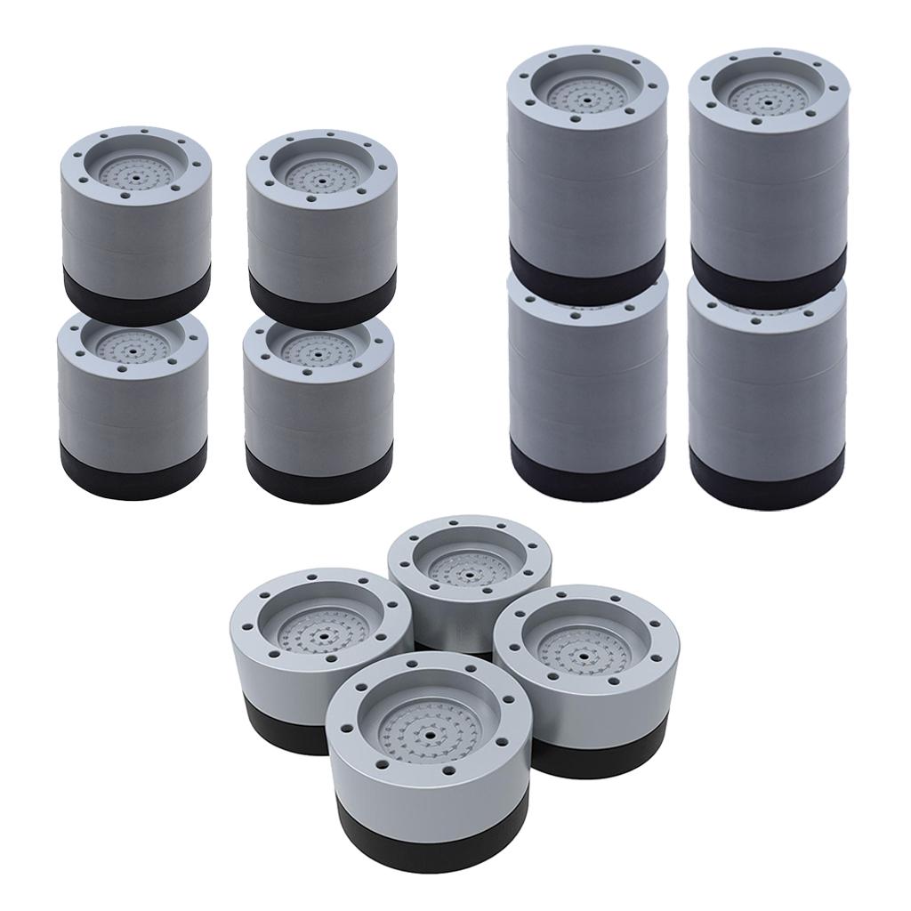 4x Anti Vibration Washer Feet Pad Washing Machine Anti-Skid Roller Kit 3.5cm
