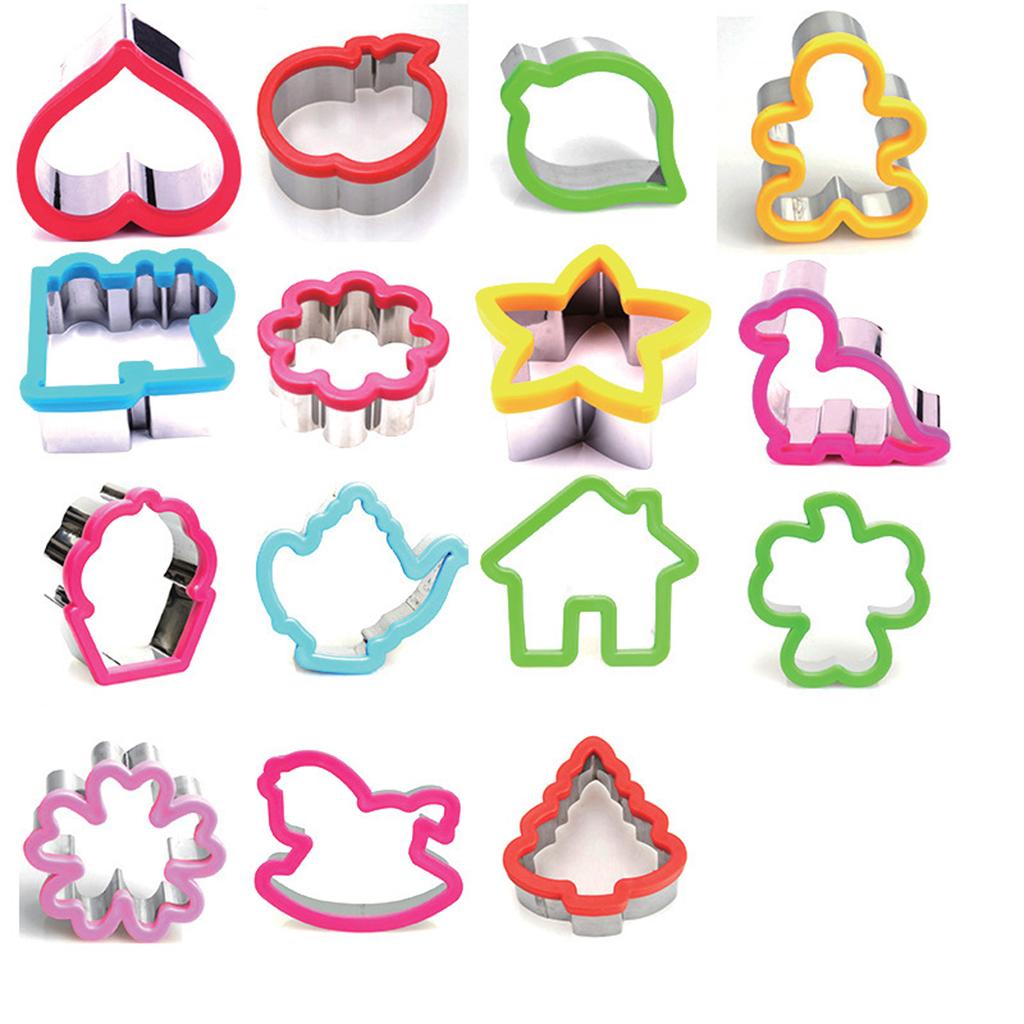 Nonstick Cookies Cutter Paste Pastry Baking Mold Dinosaur Shape Green