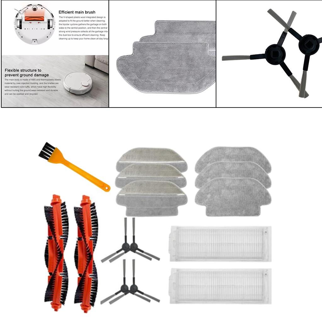 Vacuum Cleaner Replace Accessories Kit for Xiaomi STYJ02YM Set of 15pcs