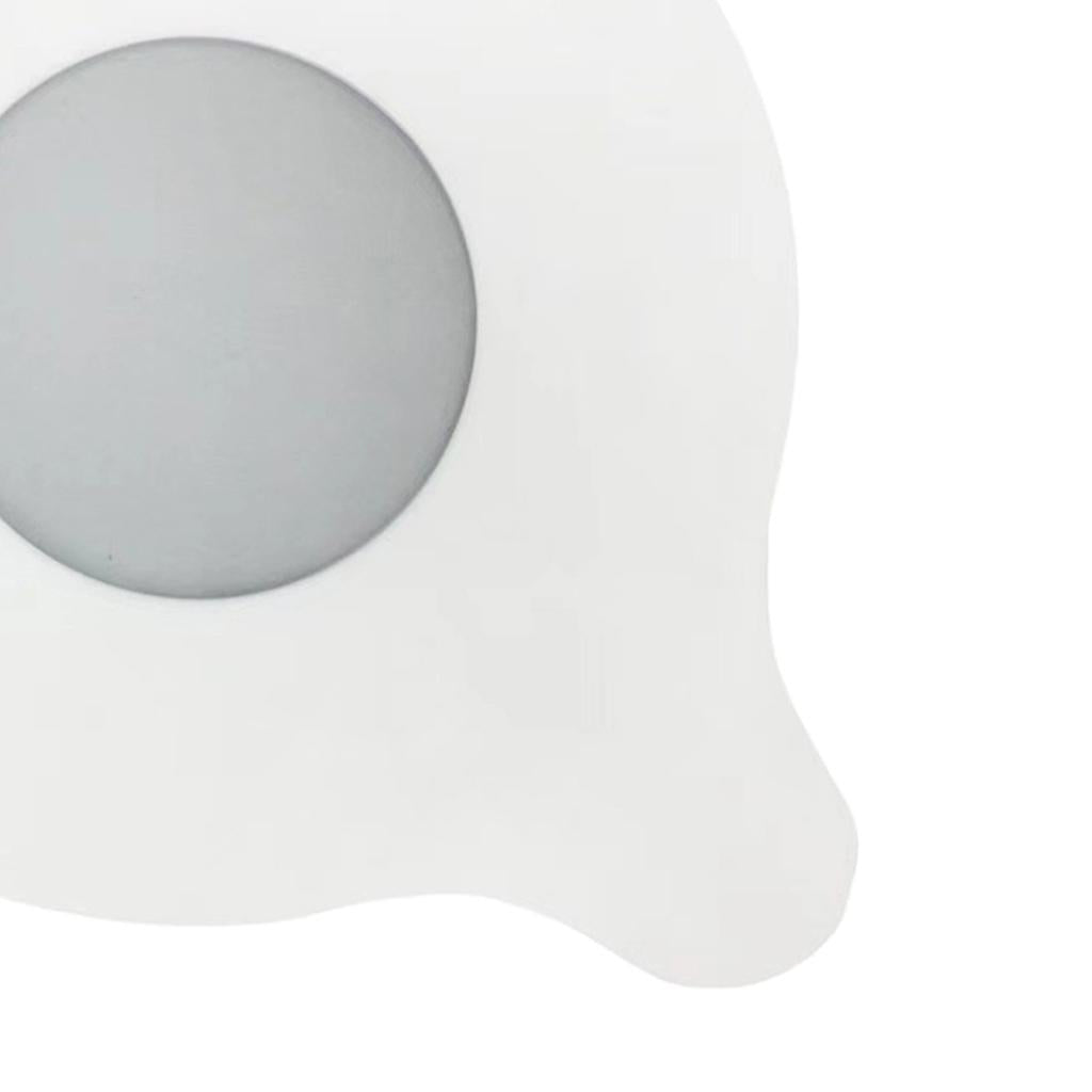 TPR Bathtub Drain Stopper Water Stopper Sink Drain Stopper for Kitchen Floor white