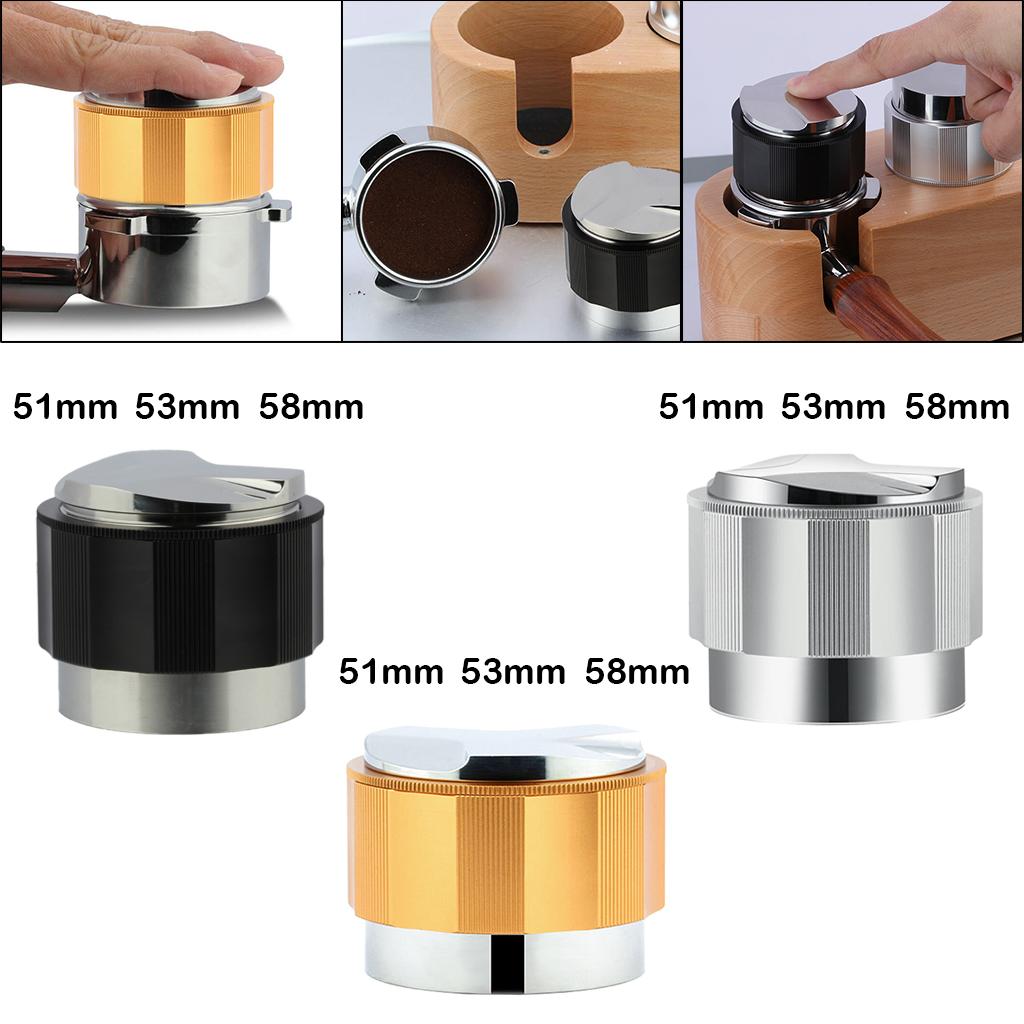 Coffee Distributor Tamper Press Powder Coffeeware Espresso Distribution Tool glod 51mm