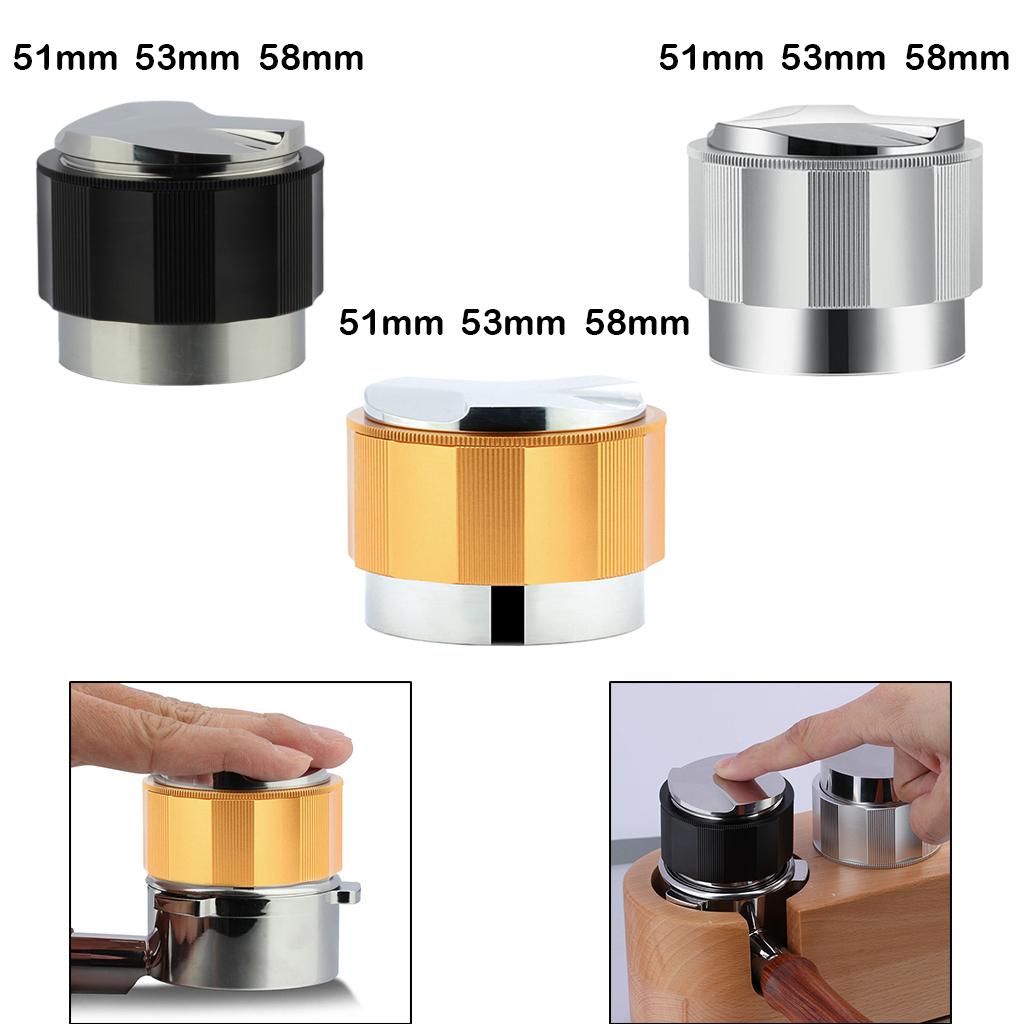 Coffee Distributor Tamper Press Powder Coffeeware Espresso Distribution Tool glod 51mm