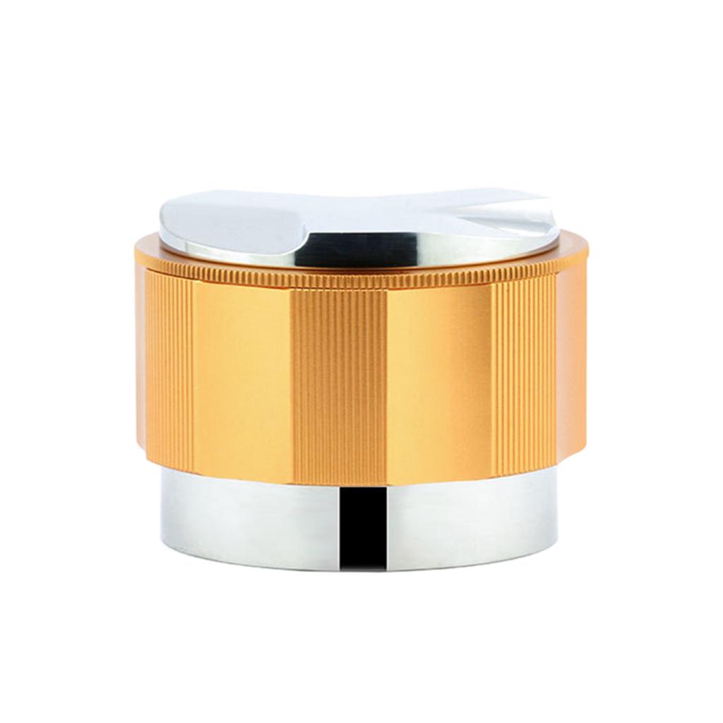 Coffee Distributor Tamper Press Powder Coffeeware Espresso Distribution Tool glod 58mm