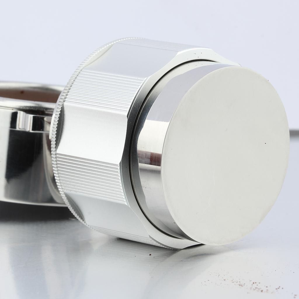 Coffee Distributor Tamper Press Powder Coffeeware Espresso Distribution Tool silver 53mm