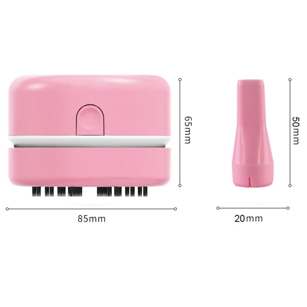 Mini Vacuum Cleaner, Portable Handheld Cordless Dust Sweeper for Office Pink