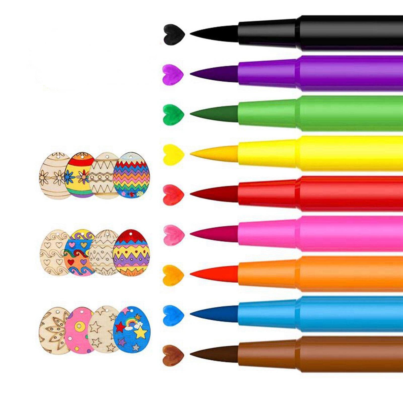 Cake Decorating Writing Food Colouring Pens Edible Marker Pen Brushes Pink