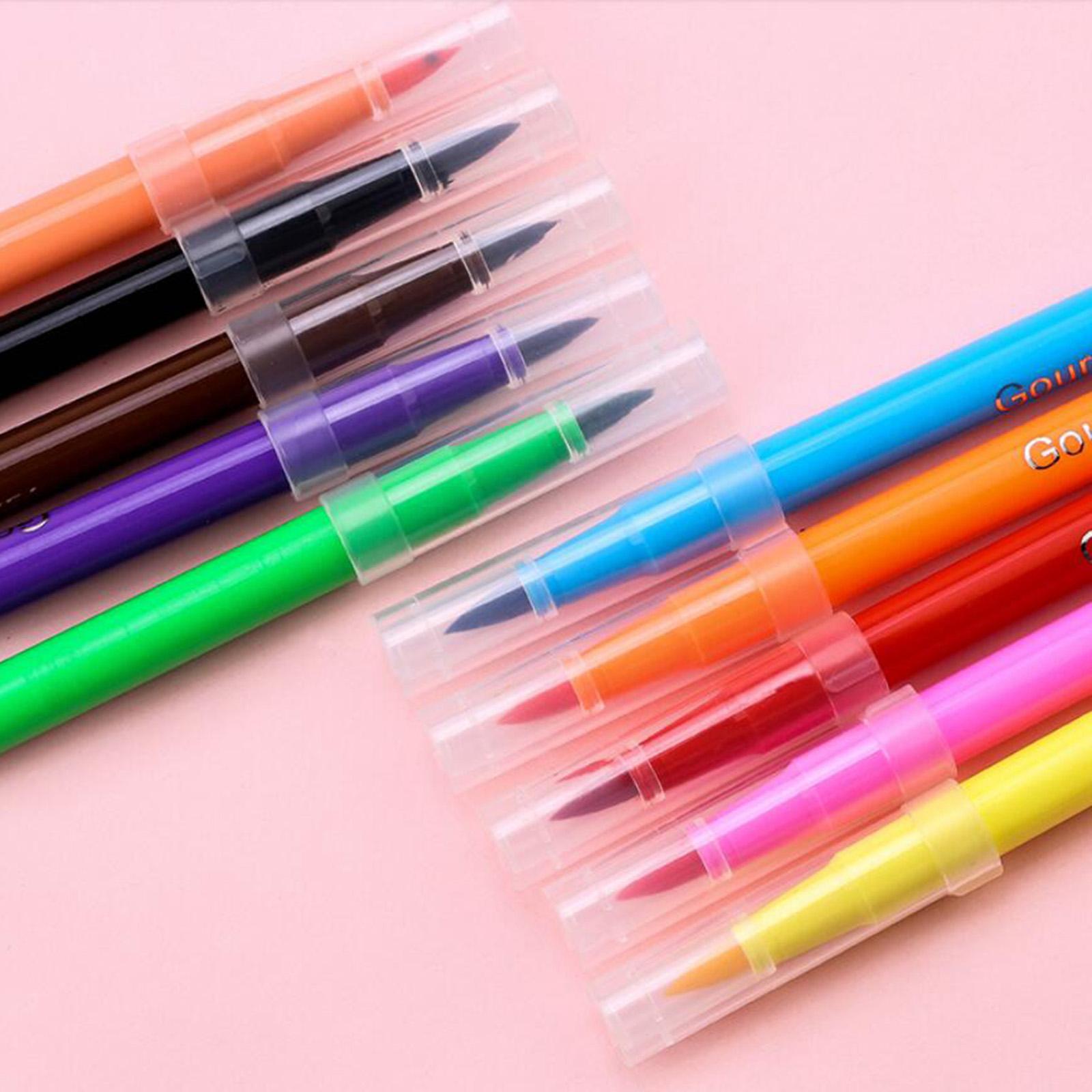 Cake Decorating Writing Food Colouring Pens Edible Marker Pen Brushes Brown