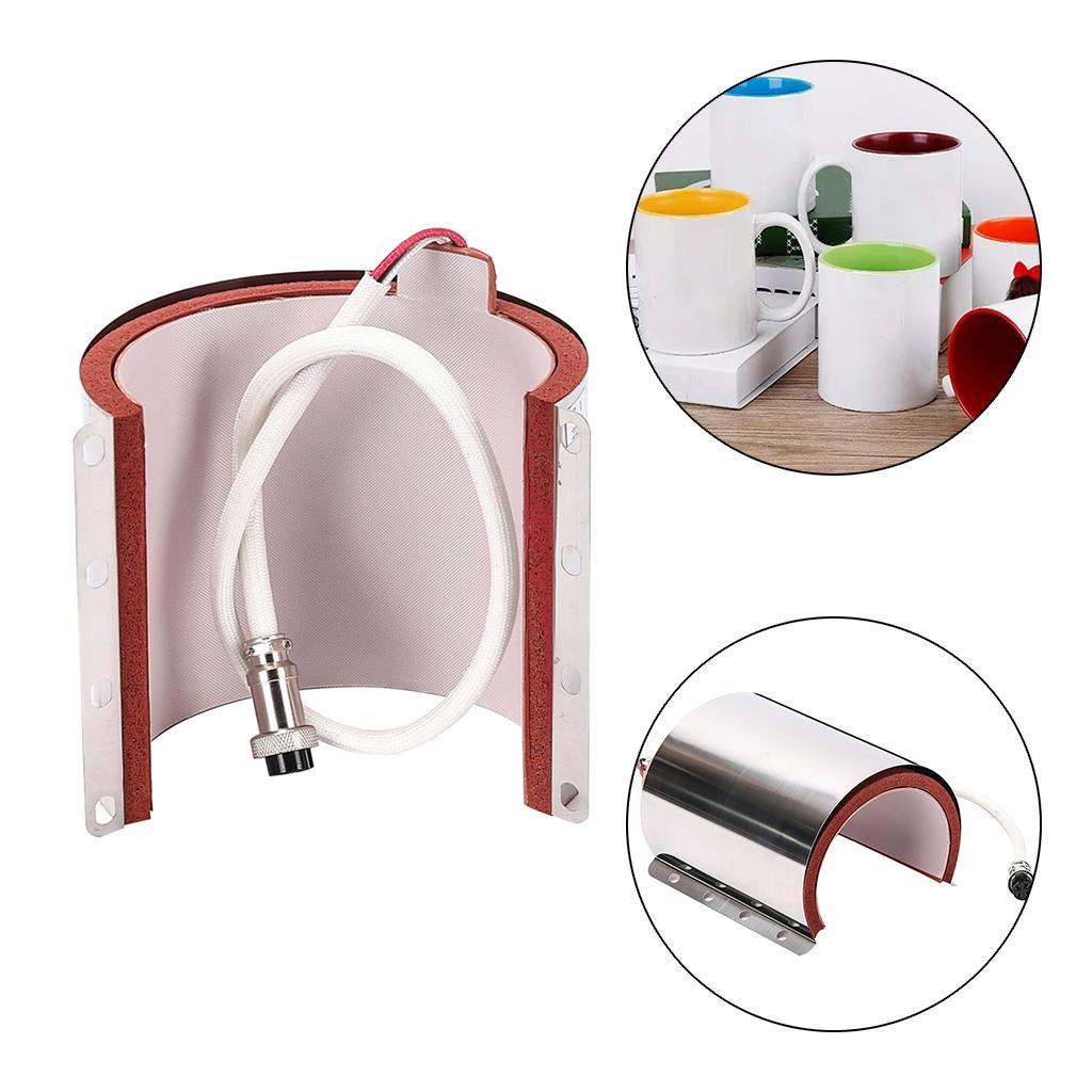 Mug Heat Press Machine Accessories Mat Pad Wrap Molding DIY for 11OZ Cups