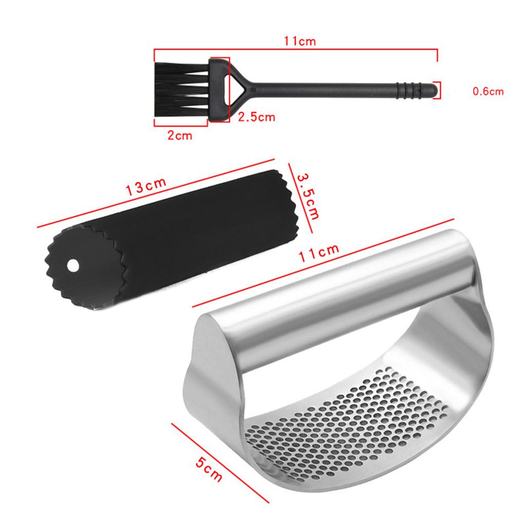 Hand Press Garlic Chopper Grinder Crushed Press Crusher Cutting Masher