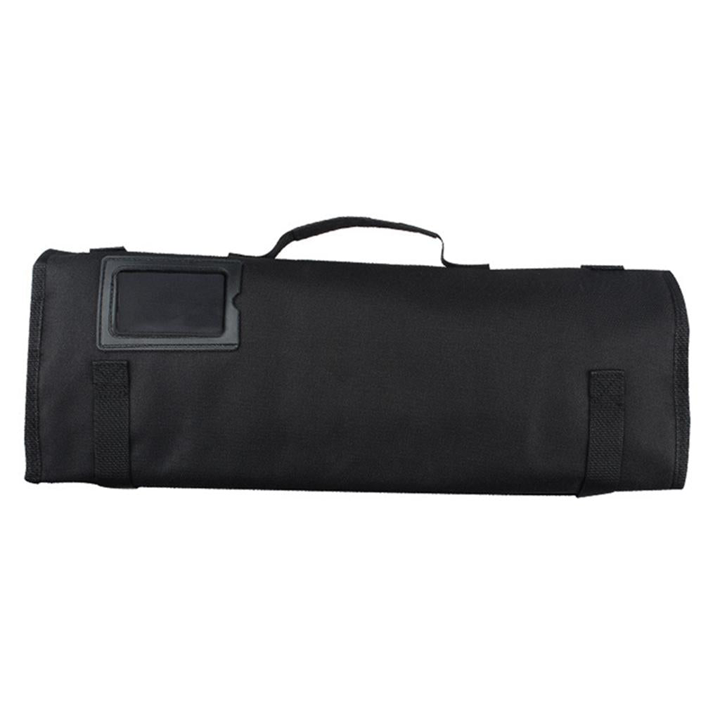 8-slot Chef Knife Roll Kitchen Cooking Knives Carry Case with Shoulder Strap