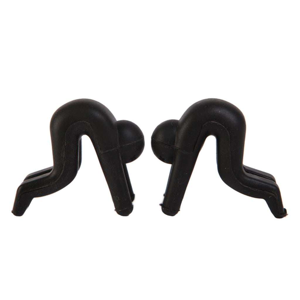 Silicone Spill-proof Lid Stand Lift Steam Release Device Phone Rest Black