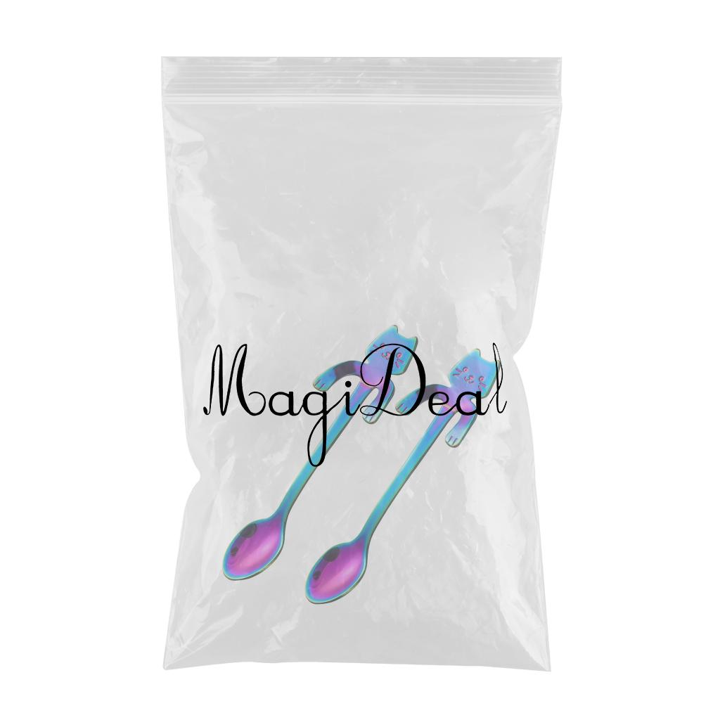 Coffee Spoon Mini Cartoon Espresso Spoons for Dessert Coffee Cappuccino Home colorful