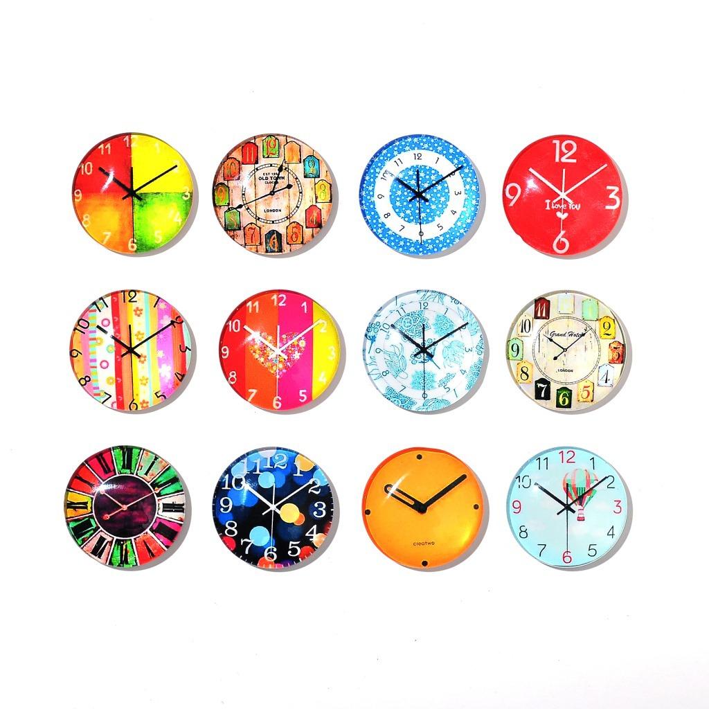12pcs Refrigerator Magnets Stickers Metal Door Home Office Cabinets Decor A