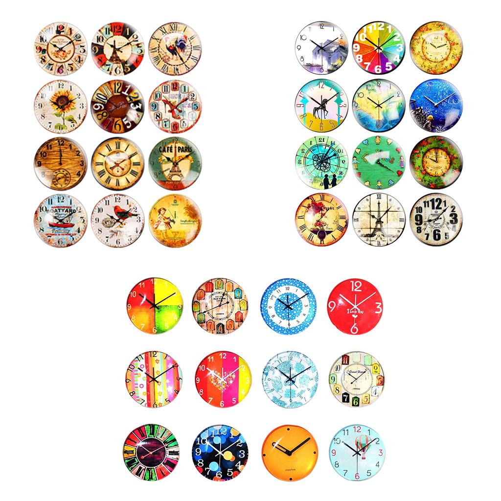 12pcs Refrigerator Magnets Stickers Metal Door Home Office Cabinets Decor A