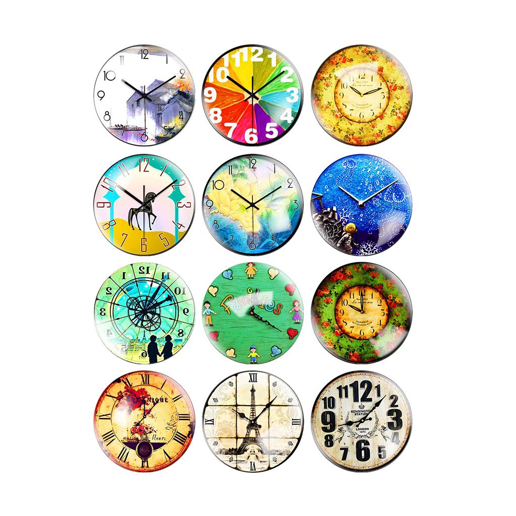 12pcs Refrigerator Magnets Stickers Metal Door Home Office Cabinets Decor B