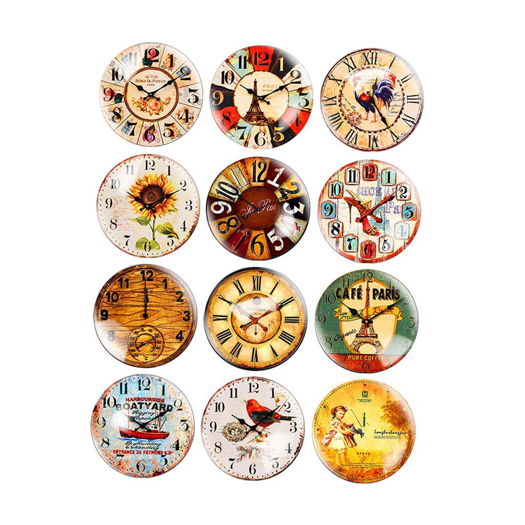 12pcs Refrigerator Magnets Stickers Metal Door Home Office Cabinets Decor C