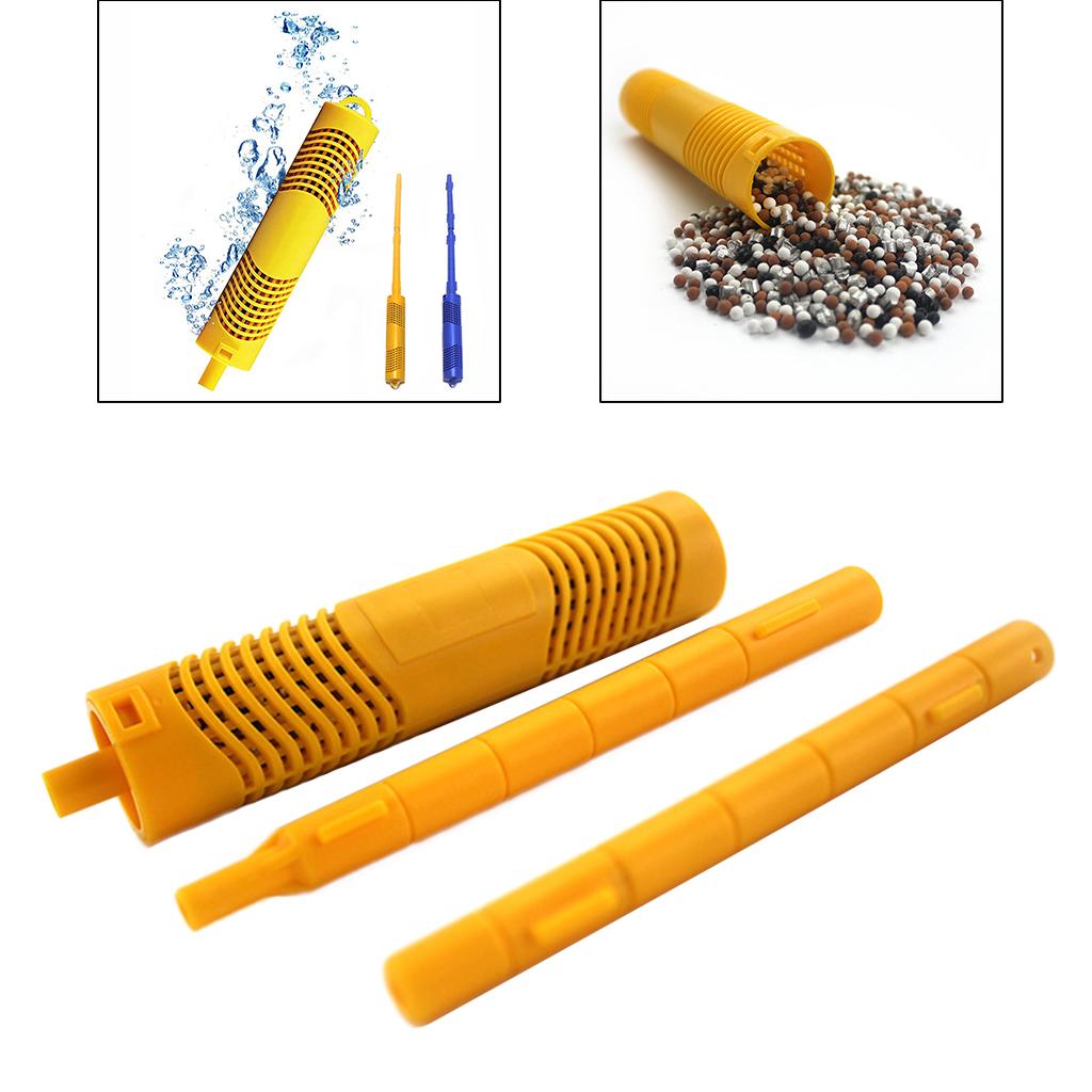 Mineral Sanitizer Sticks Cleaning Purifier Filter Cartridge for Pool Hot Tub yellow