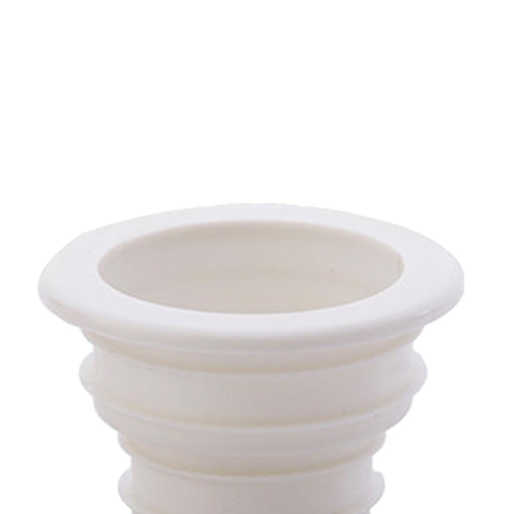 Laundry Bathroom Sewer Seal Ring Sealing Plug Cleaning Tools Stylish White