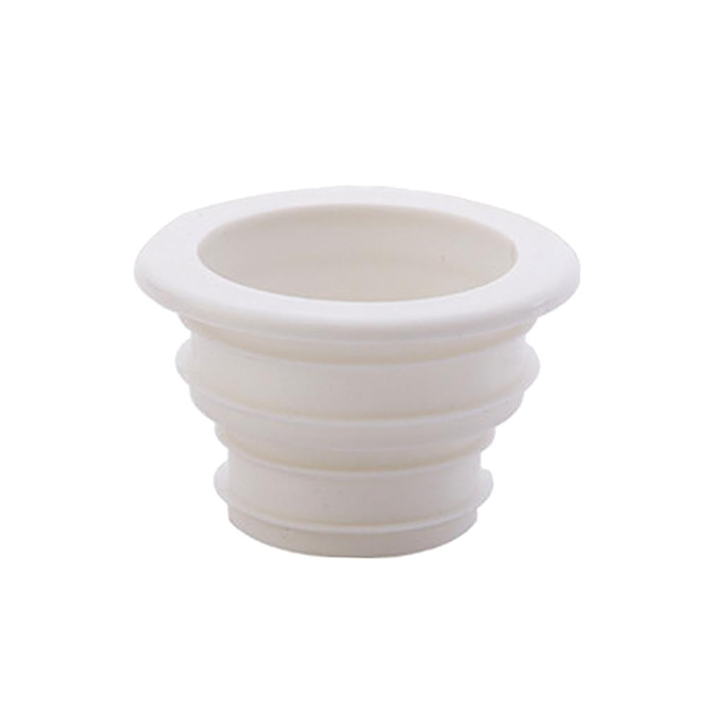 Laundry Bathroom Sewer Seal Ring Sealing Plug Cleaning Tools Stylish White