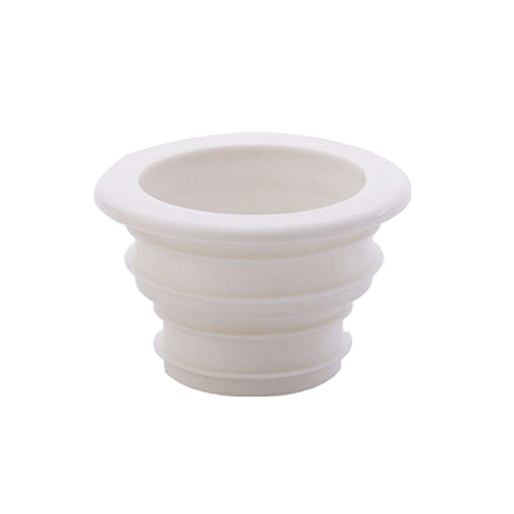 Laundry Bathroom Sewer Seal Ring Sealing Plug Cleaning Tools Stylish White