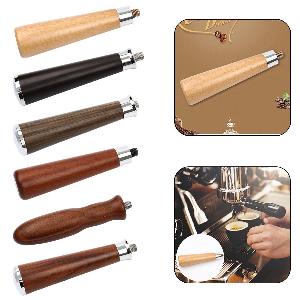 Portafilter Solid Wooden Handle For Coffee Machines Tool Espresso Machine A