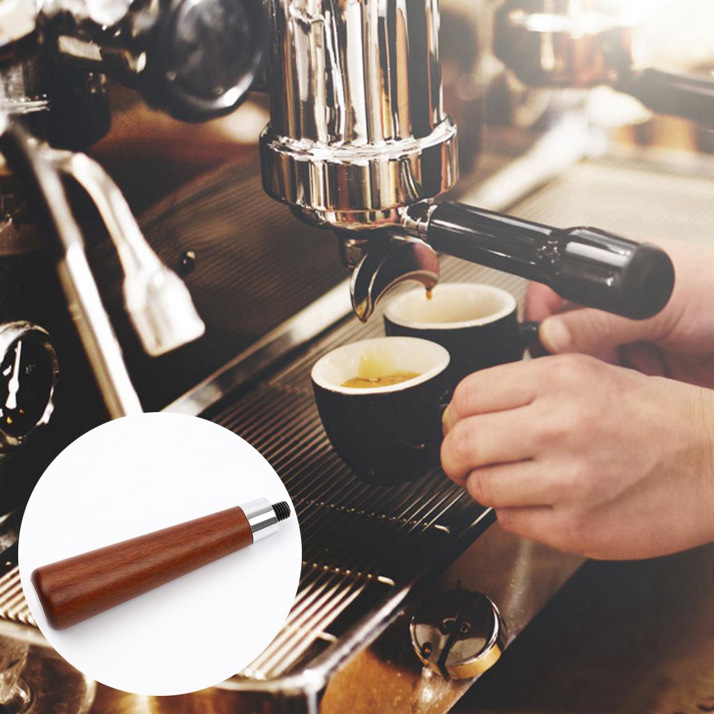 Portafilter Solid Wooden Handle For Coffee Machines Tool Espresso Machine B