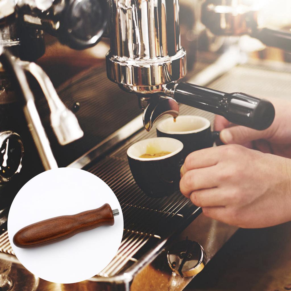 Portafilter Solid Wooden Handle For Coffee Machines Tool Espresso Machine C