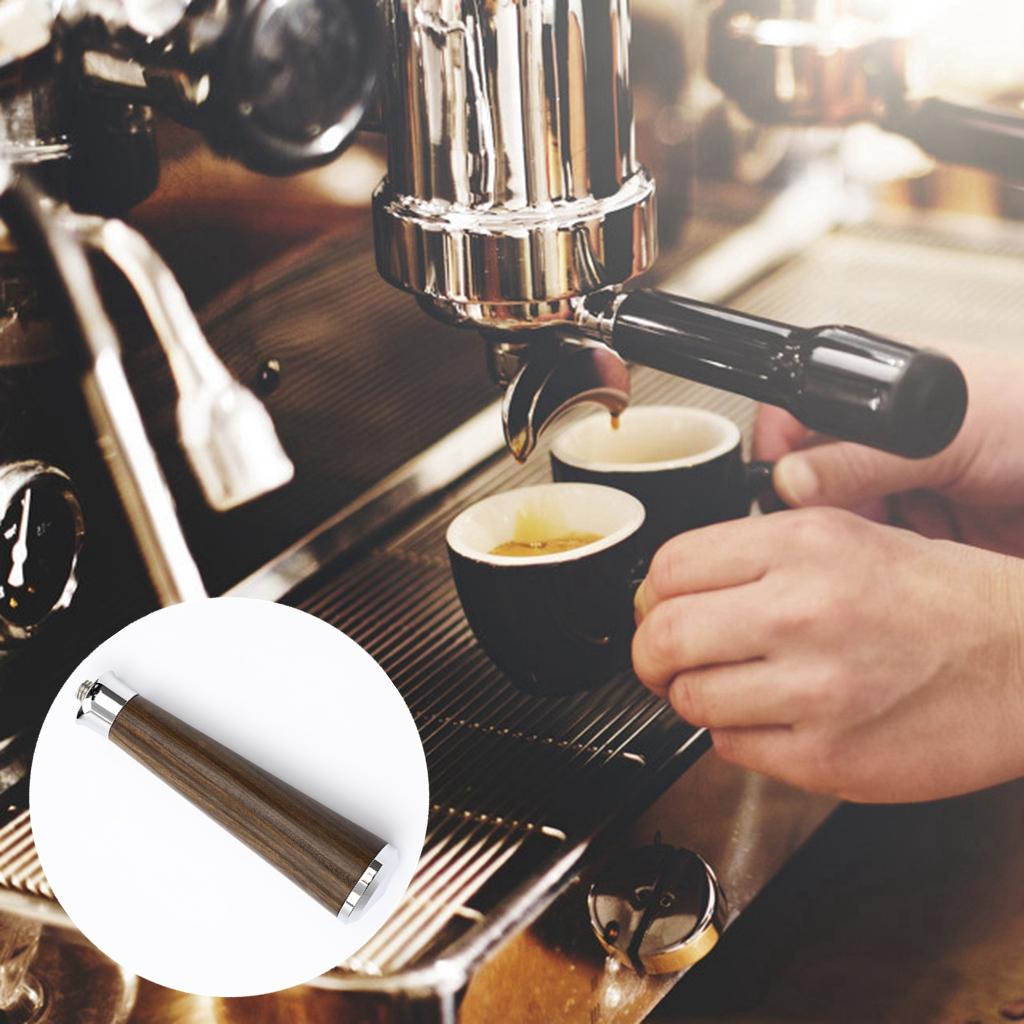 Portafilter Solid Wooden Handle For Coffee Machines Tool Espresso Machine E