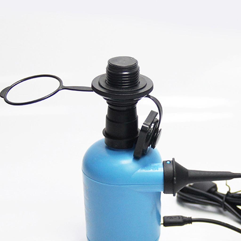Tiny Air Pumps with 3 Nozzles for Air Mattress Swimming Ring Inflatable Raft
