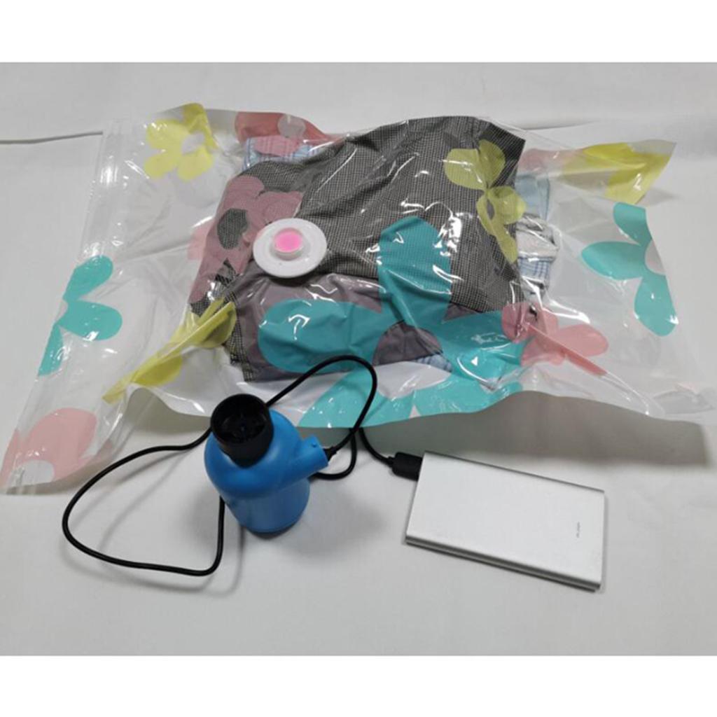 Tiny Air Pumps with 3 Nozzles for Air Mattress Swimming Ring Inflatable Raft