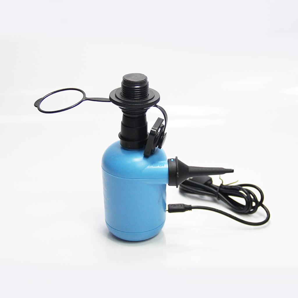 Tiny Air Pumps with 3 Nozzles for Air Mattress Swimming Ring Inflatable Raft
