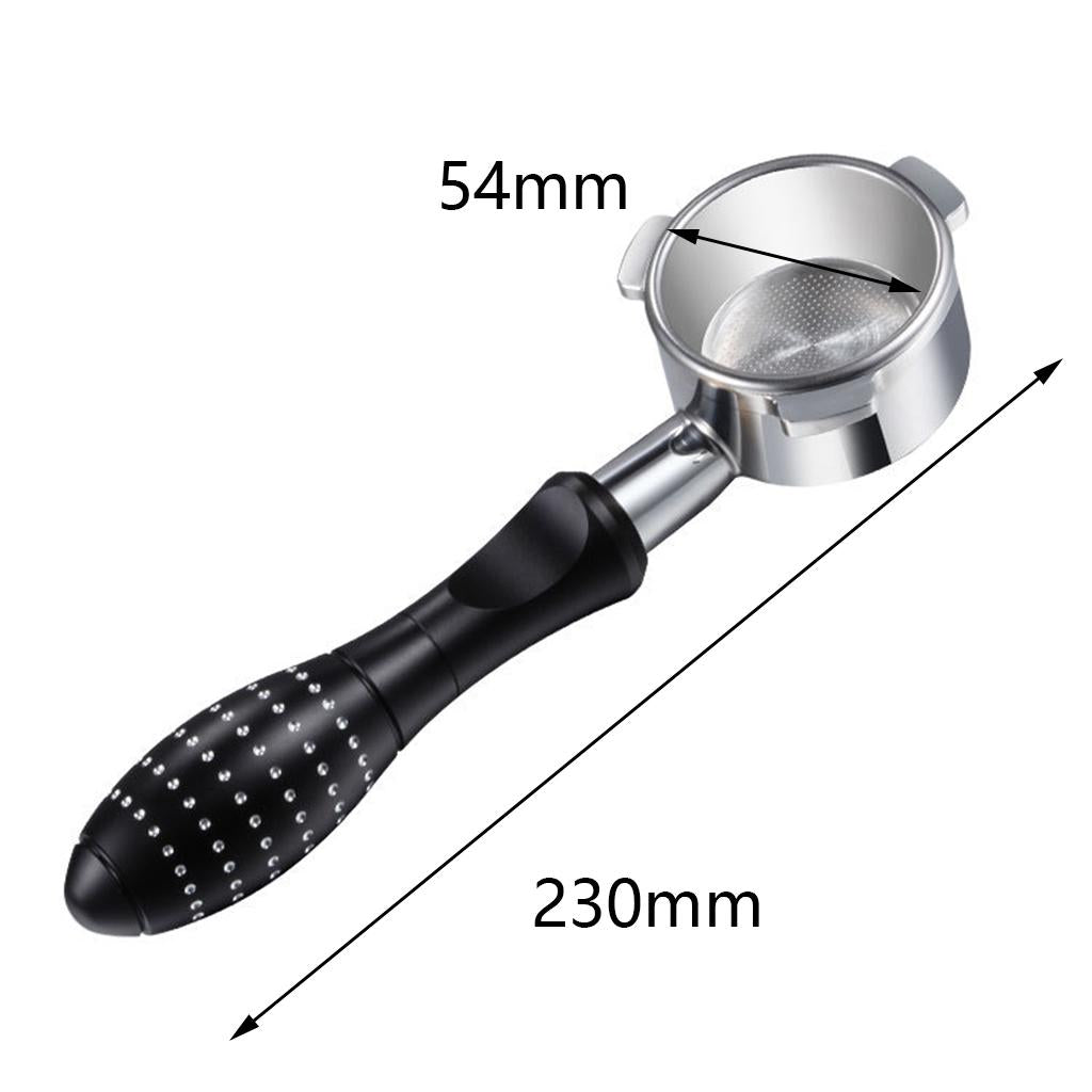 54mm Portafilter for Bre-ville 880 850 870 Coffee Machine, Stainless Black