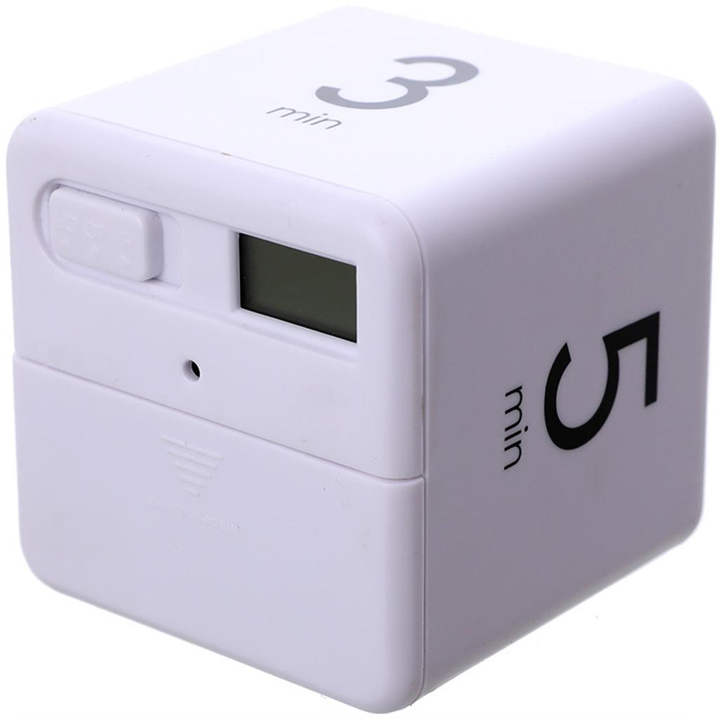 Cube Timer Digital Timer Cooking Timer w/ LED Display 1-3-5-10 min