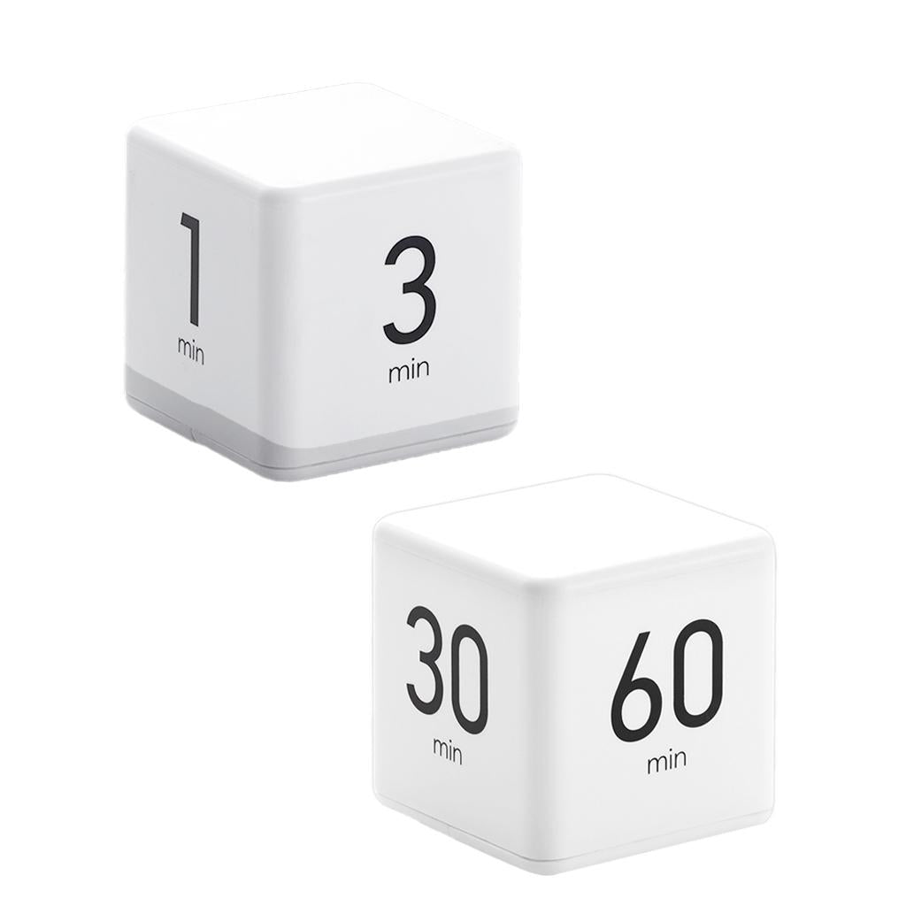 Cube Timer Digital Timer Cooking Timer w/ LED Display 1-3-5-10 min