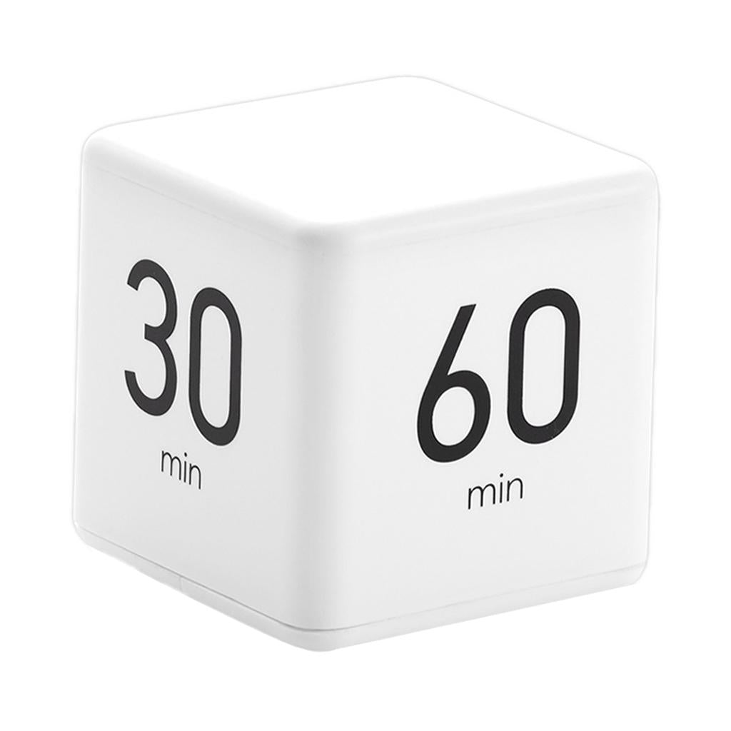 Cube Timer Digital Timer Cooking Timer w/ LED Display 15-20-30-60 min