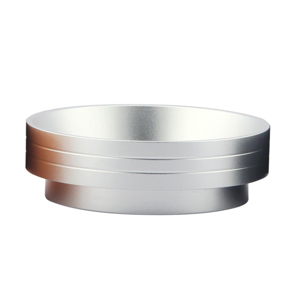Aluminum Coffee Dose Ring Dosing Funnel Replacement Durable Barista Tool Silver 54mm
