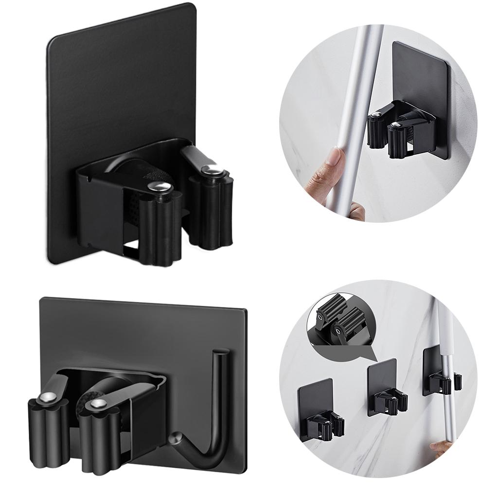 Self Adhesive Broom Mop Holder Hook Storage Organizer Kitchen Tool Choice 1