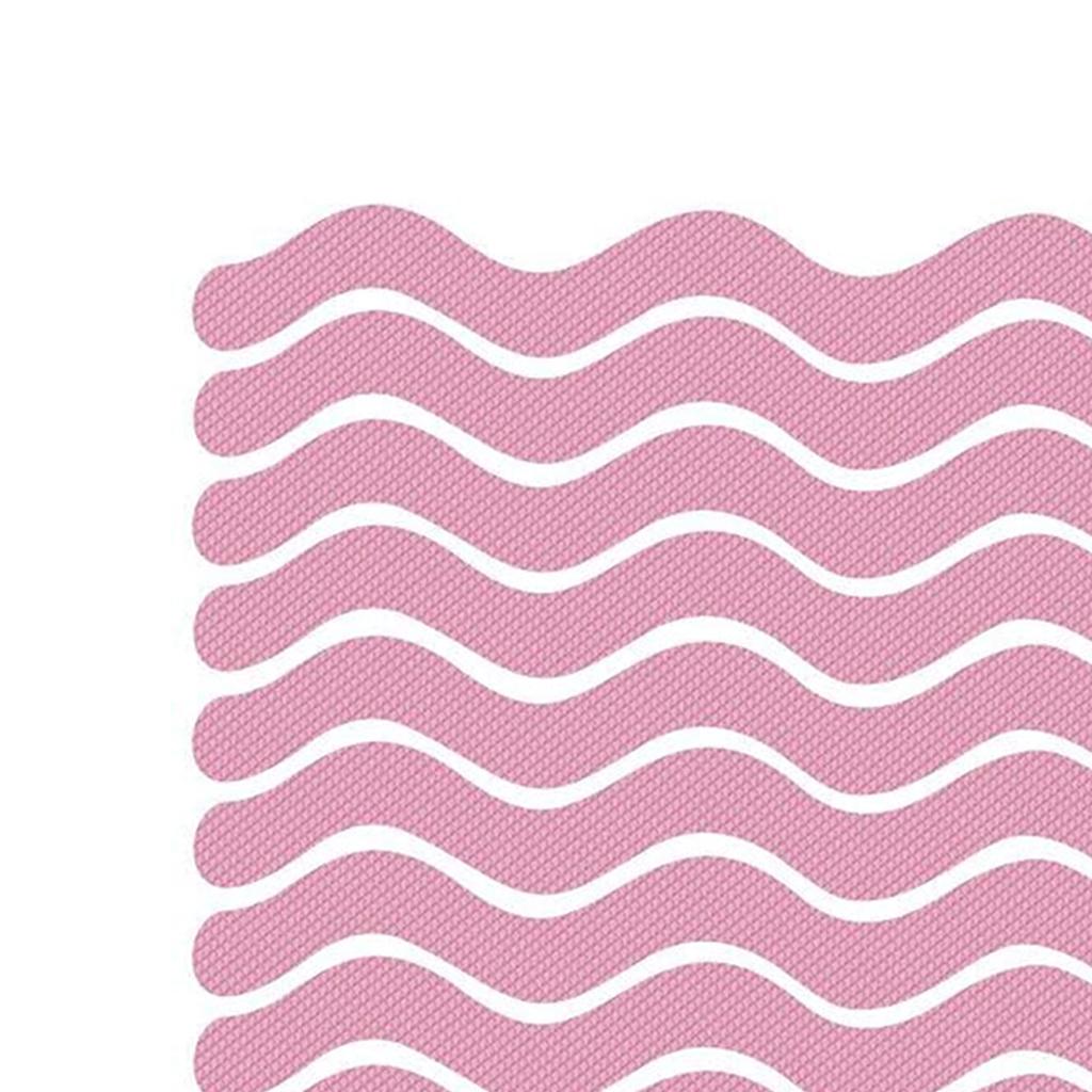 Set of 24 Anti Slip Bath Tape Shower Pad w/ Shovel for Stairs Outdoors Pink