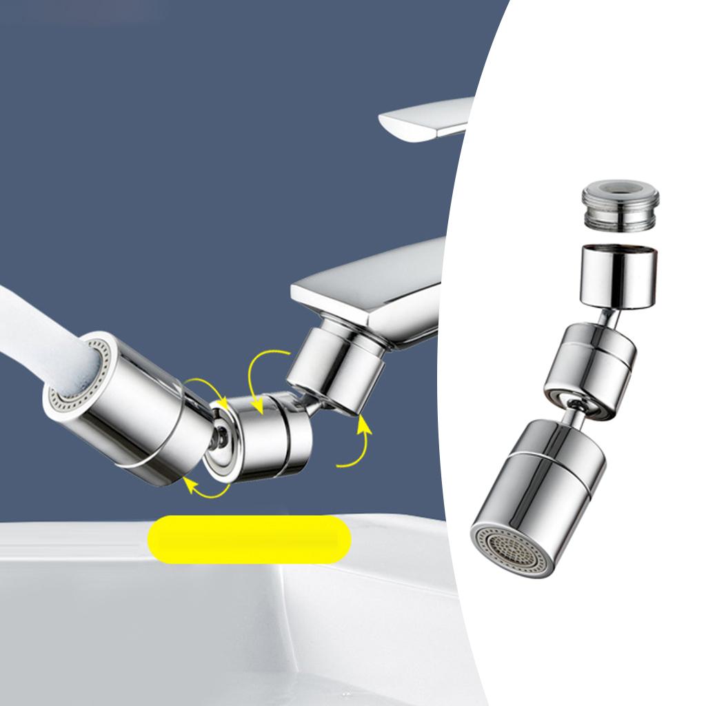 1080 Degree Rotating Faucet Moveable Kitchen Sink Tap Head M24 External Wire