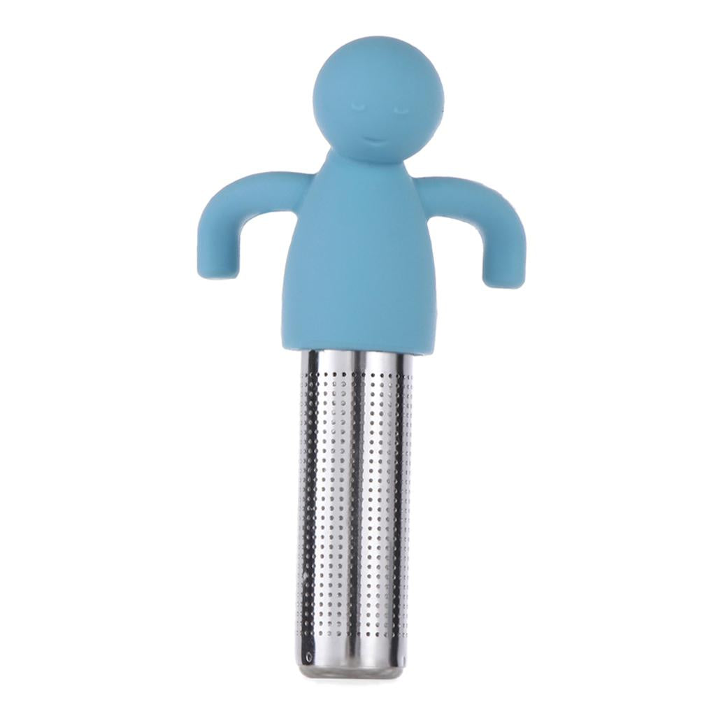 Stainless Steel Tea Infuser Loose Tea Leaf Herbal Strainer Filter Blue